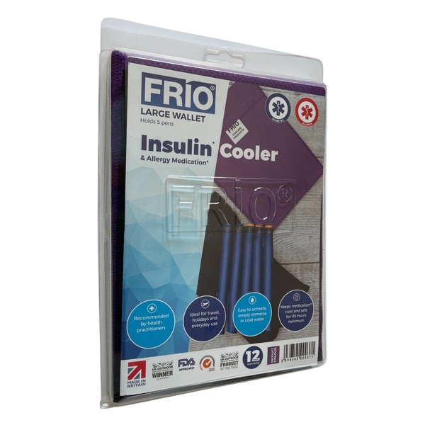 Frio, duże etui na 5 penów, fioletowe, 1 szt.