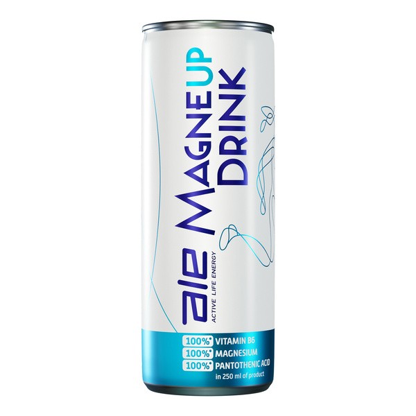 Zestaw 4x ALE MagneUp Drink, płyn, smak cytrusowy, 250 ml
