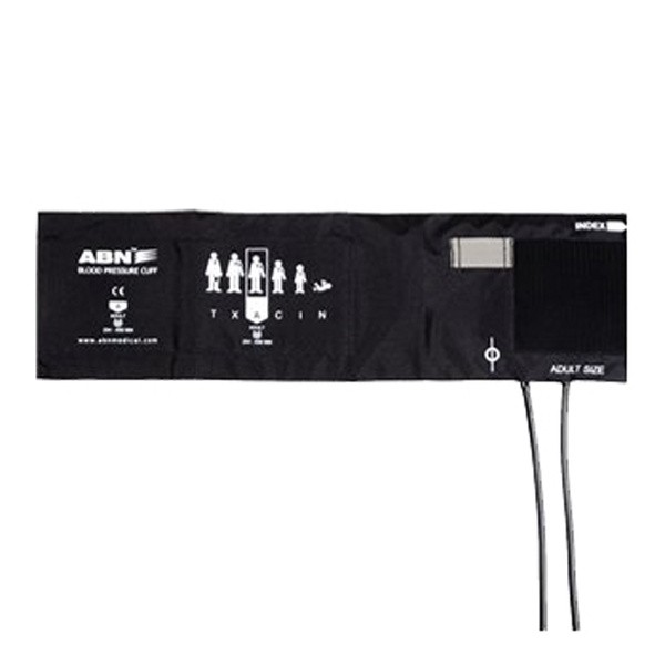 GIMA, mankiet dwuwężykowy do ciśnieniomierza zegarowego, XL 35-50 cm, 1 szt.