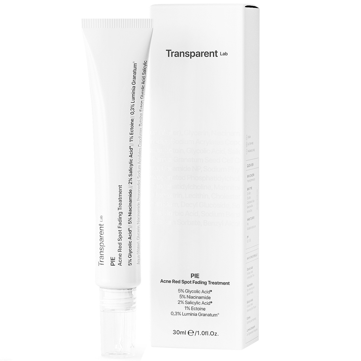 Transparent Lab P.I.E Acne Red Spot Fading Treatment (30 ml)