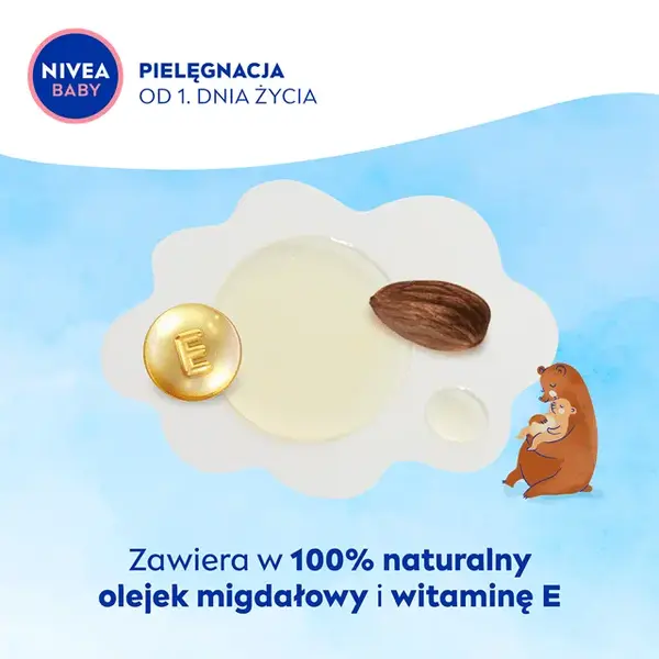 Nivea Baby, oliwka pielęgnacyjna, 200 ml