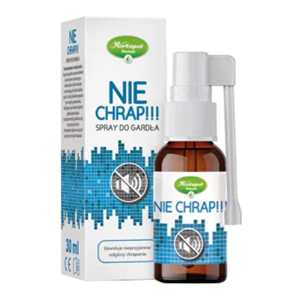 Herbapol Poznań Nie Chrap!!!, spray do gardła, 30 ml