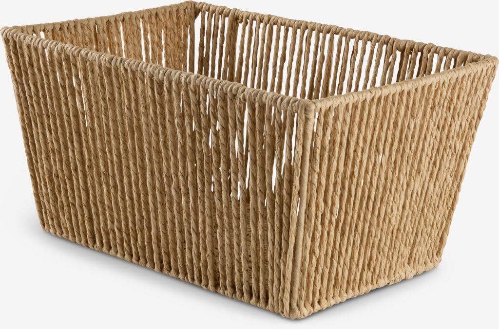LARSEMIL kurv LARSEMIL B23xL33xH17cm natur