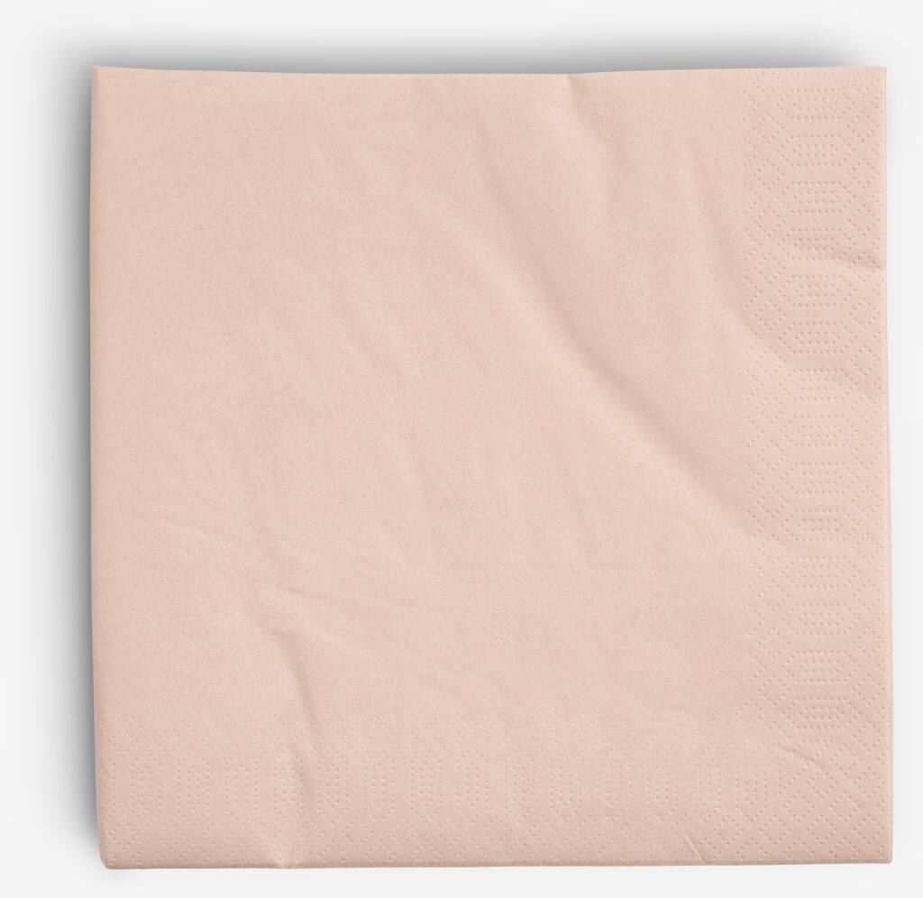 MOLTE MOLTE papirservietter lyserøde 40x40 50 stk/pk