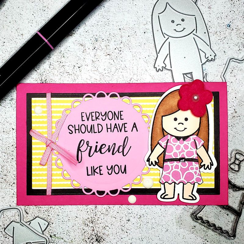 Little Peeps Kirstin Clear Stamp Set