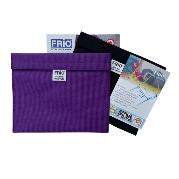 Frio Extra Large, termiczne etui do przechowywania insuliny, fioletowe, 1 szt.