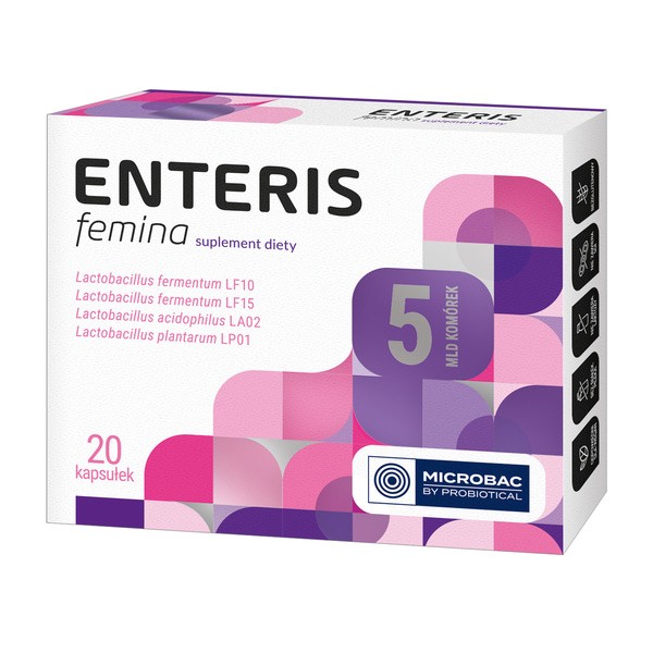 Enteris femina, kapsułki, 20 szt.