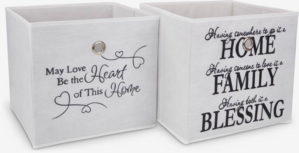 FINNIAN Kurv FINNIAN B32xD28xH30cm bagside.