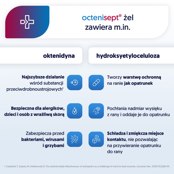Octenisept, żel, 20 ml