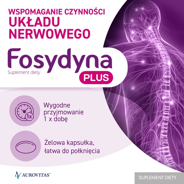 Fosydyna Plus, kapsułki, 30 szt.