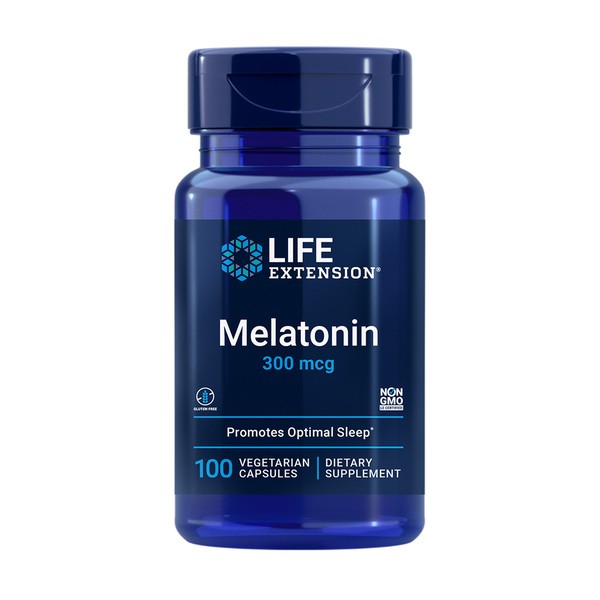 Life Extension Melatonin 300 mcg, kapsułki, 100 szt.