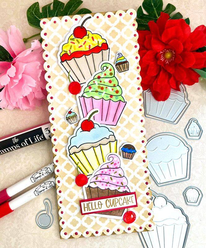 Cupcake Delight Clear Stamp Set