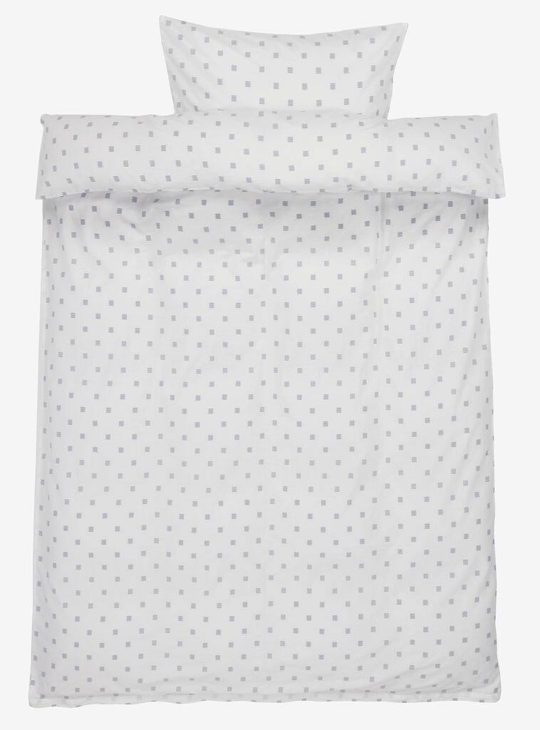ANNIKA basic ANNIKA sengesæt 140x200 blå/hvid