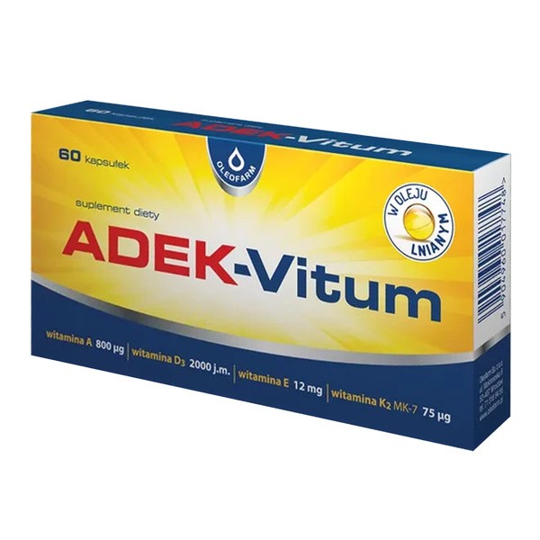 ADEK-Vitum, kapsułki, 60 szt.