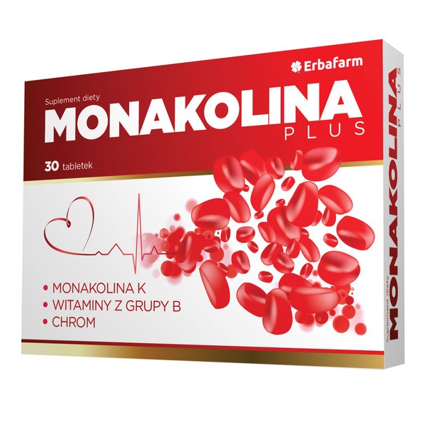 Erbafarm Monakolina Plus, tabletki, 30 szt.