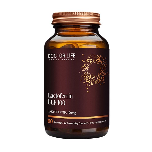 Doctor Life Lactoferrin bLF 100, kapsułki, 60 szt.