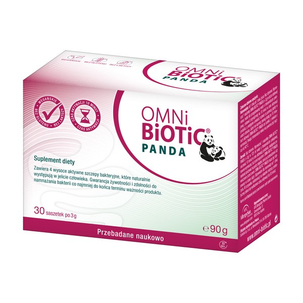 Omni Biotic Panda, saszetki z proszkiem, 3 g x 30 szt.