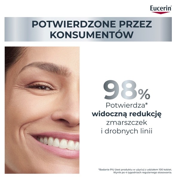 Eucerin Hyaluron-Filler, krem na dzień z kwasem hialuronowym do skóry suchej SPF 15, przeciwzmarszczkowy, 50 ml