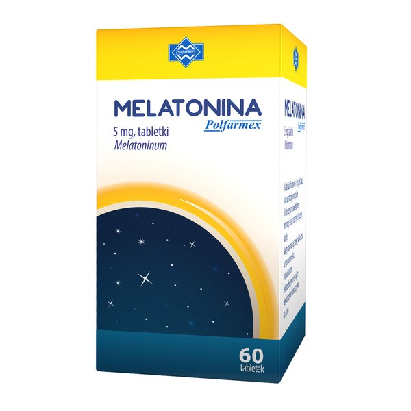 Melatonina Polfarmex, 5 mg, tabletki, 60 szt.