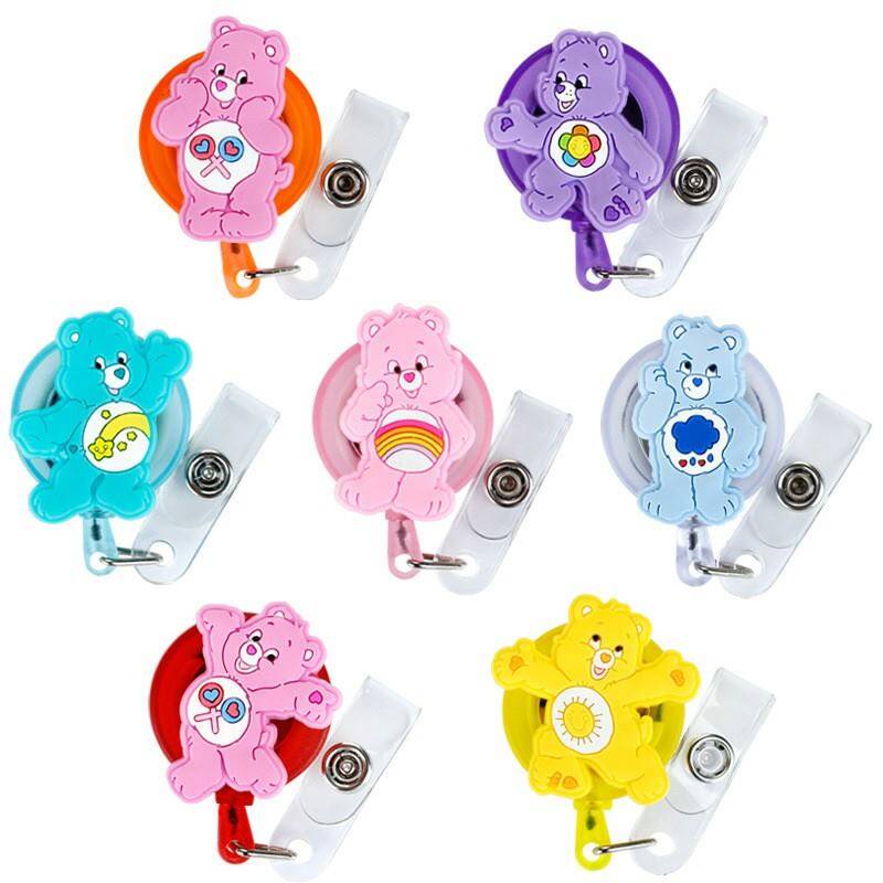 New Custom Cartoon yoyo Retractable Cute Badge Reel Student ID Name Card Holders