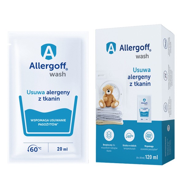 Allergoff® Wash, 6 x 20 ml