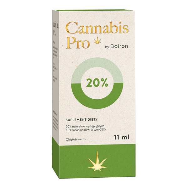 Cannabis Pro By Boiron 20%, olej, 11 ml