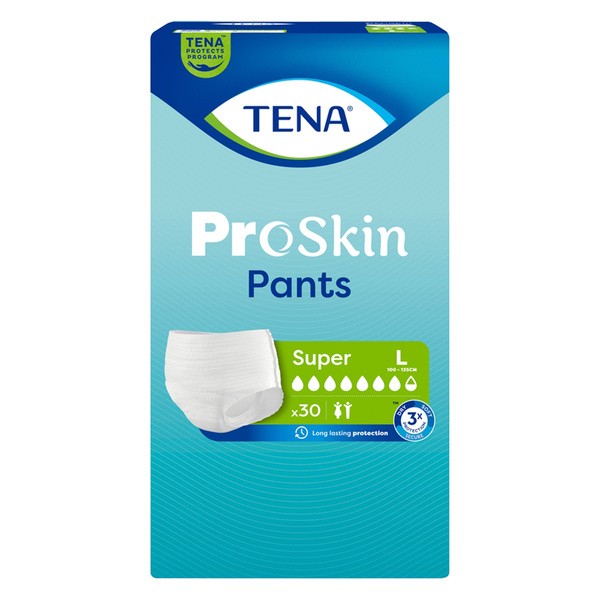 Tena Pants ProSkin Super, majtki chłonne, rozmiar L, 30 szt.
