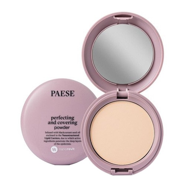 Paese, Nanorevit Perfecting and Covering Powder, puder upiększająco-kryjący, 03 Sand, 9 g