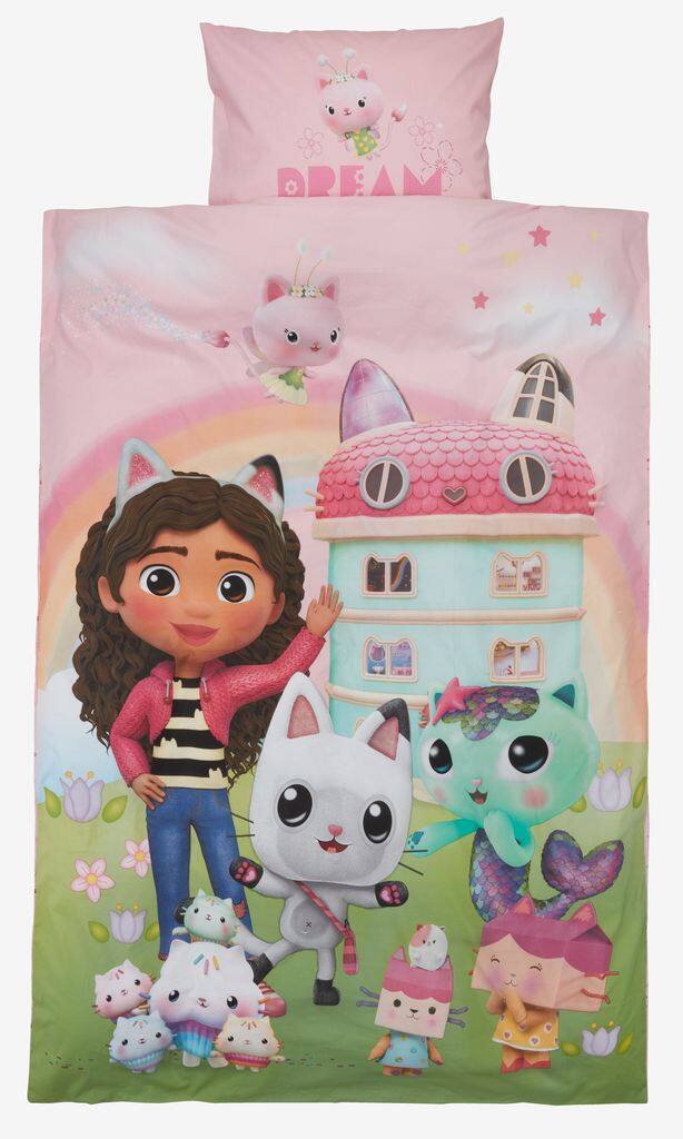 GABBY sengesæt 140x200 lyserød