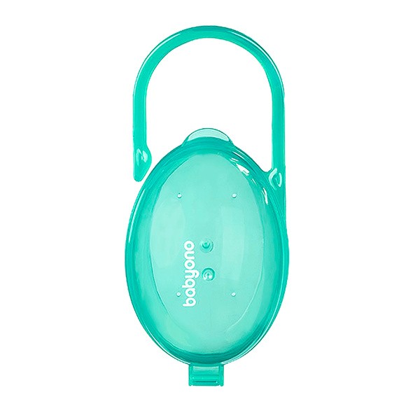 BabyOno, zielony pojemnik na smoczek, 1 szt.