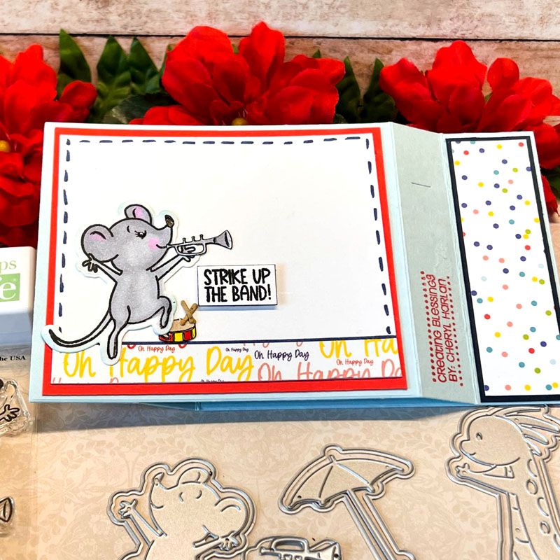 Parade Buddies 1 Clear Stamp Set