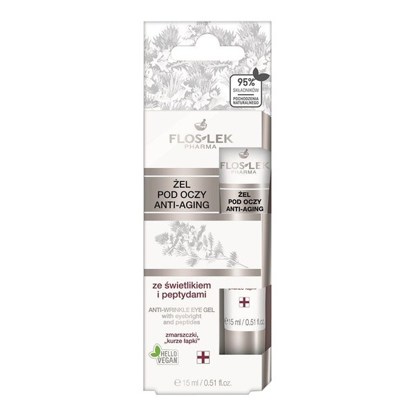 Flos-Lek Pharma, żel pod oczy anti-aging, 15 ml