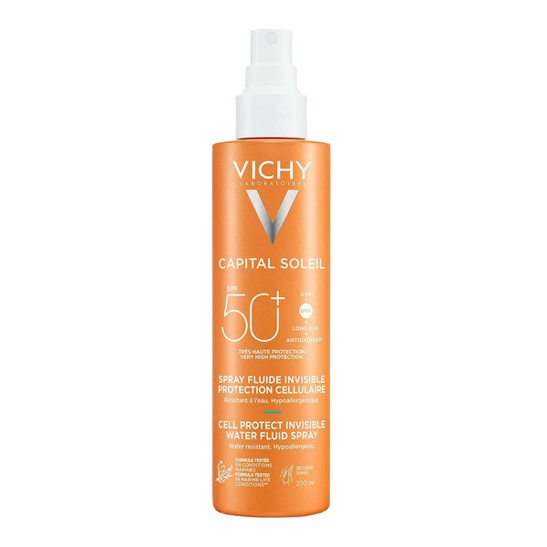 Vichy Capital Soleil, spray ochronny SPF 50+, 200 ml