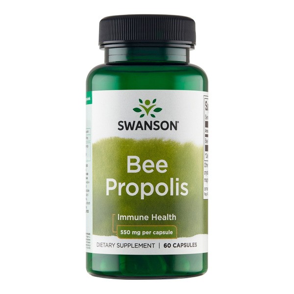 Swanson Bee Propolis, kapsułki, 60 szt.
