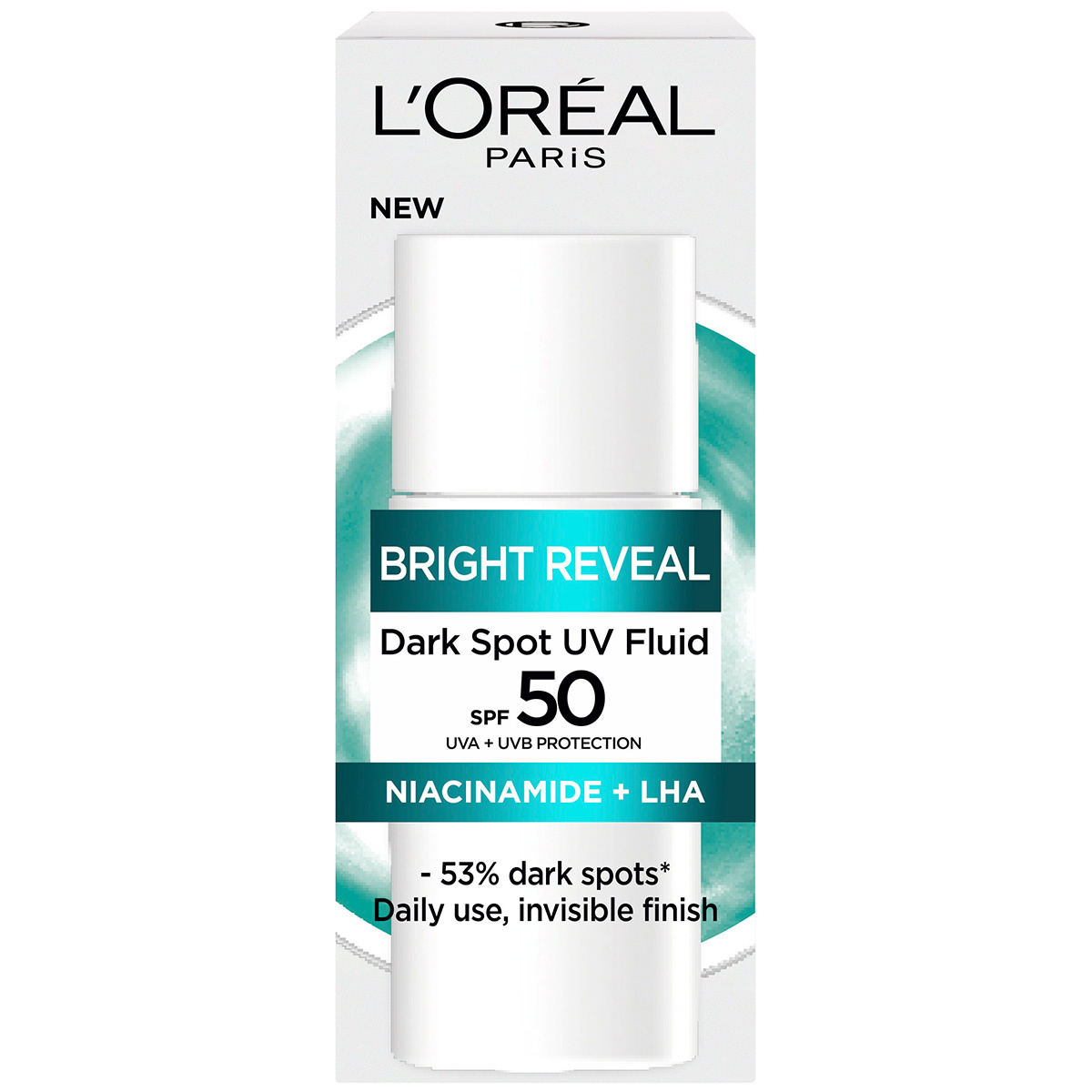 L'Oréal Paris Bright Reveal Niacinamide Dark Spot UV Fluid SPF50 (50 ml)