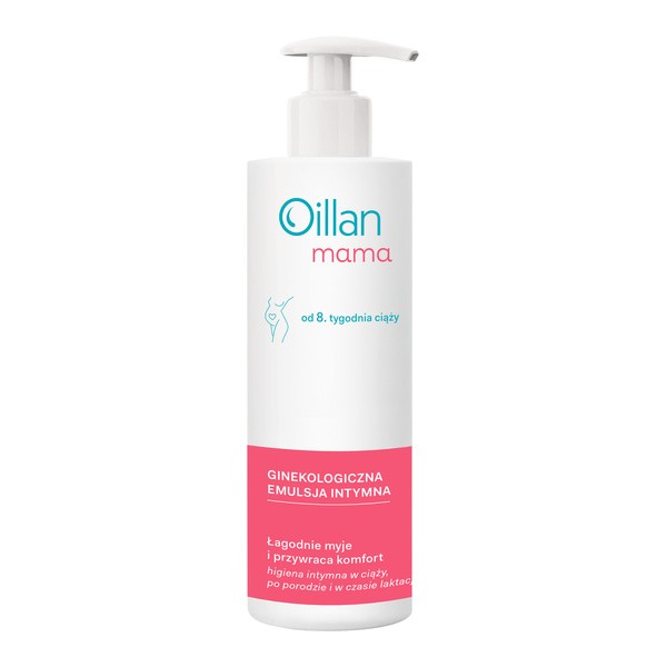Oillan Mama, ginekologiczna emulsja do higieny intymnej, 200 ml