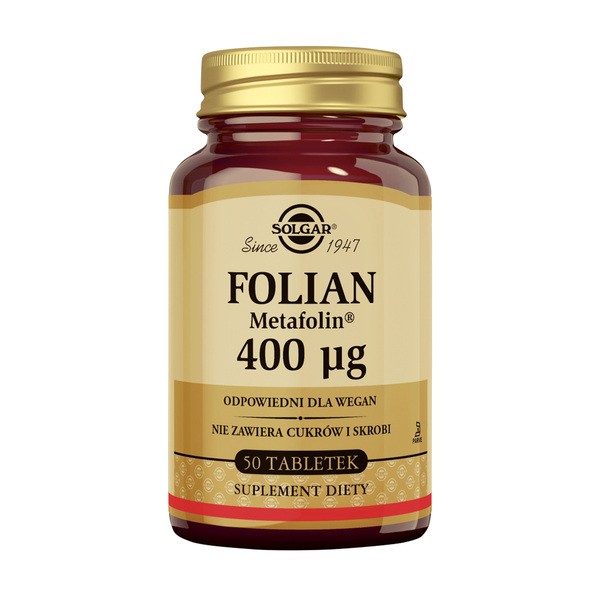 Solgar Folian, tabletki, 50 szt.