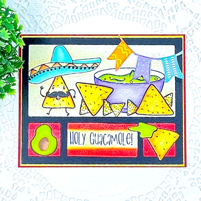 Chips Galore Clear Stamps Set of 16