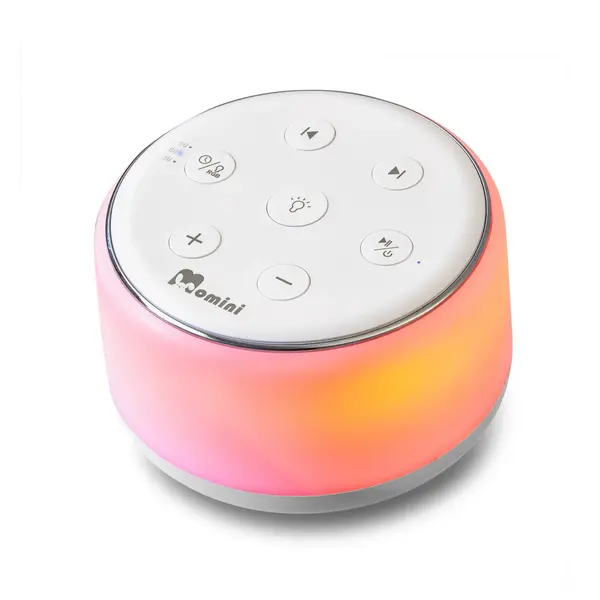 Momini Lullumo, lampka szumiąca z dźwiękami natury i muzyką, 1 szt.