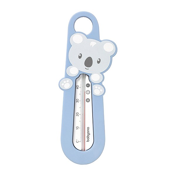 BabyOno, pływający termometr do wody Koala, kolor niebieski, 0 m+, 1 szt.