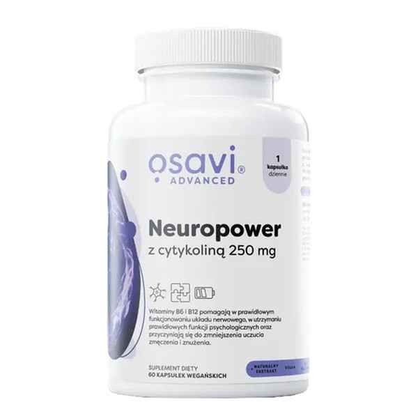 Osavi Neuropower z Cytykoliną 250 mg, kapsułki, 60 szt.
