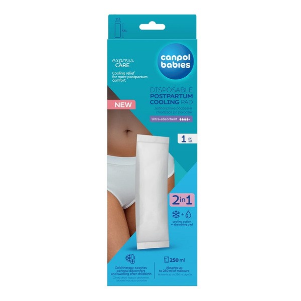 Canpol Babies, podpaska poporodowa, chłodząca, 1 szt.