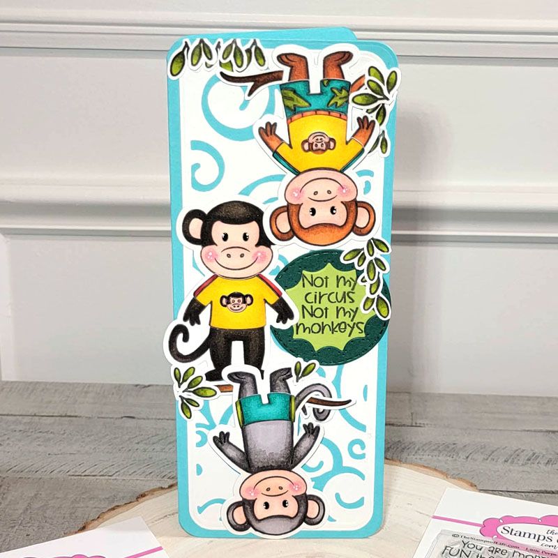 Little Peeps Monkey Clear Stamp Set