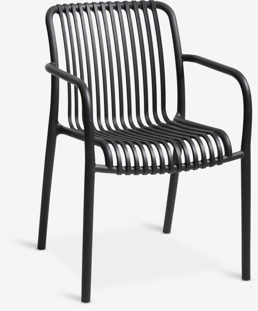 NABBEN NABBEN stabelbar stol sort