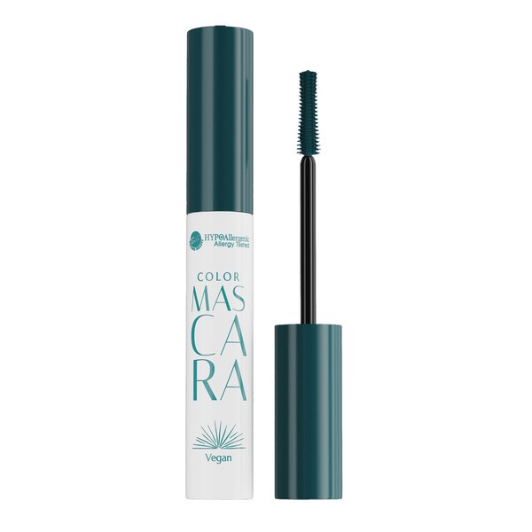 Bell Hypoallergenic Color Mascara, kolorowy tusz do rzęs, 03 Turquise, 8 g