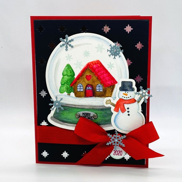 snowglobe2stamp Clear Stamp Set of 19