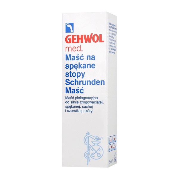 Gehwol Schrunden, maść na spękane stopy, 75 ml
