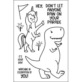 Parade Buddies 2 Clear Stamp Set