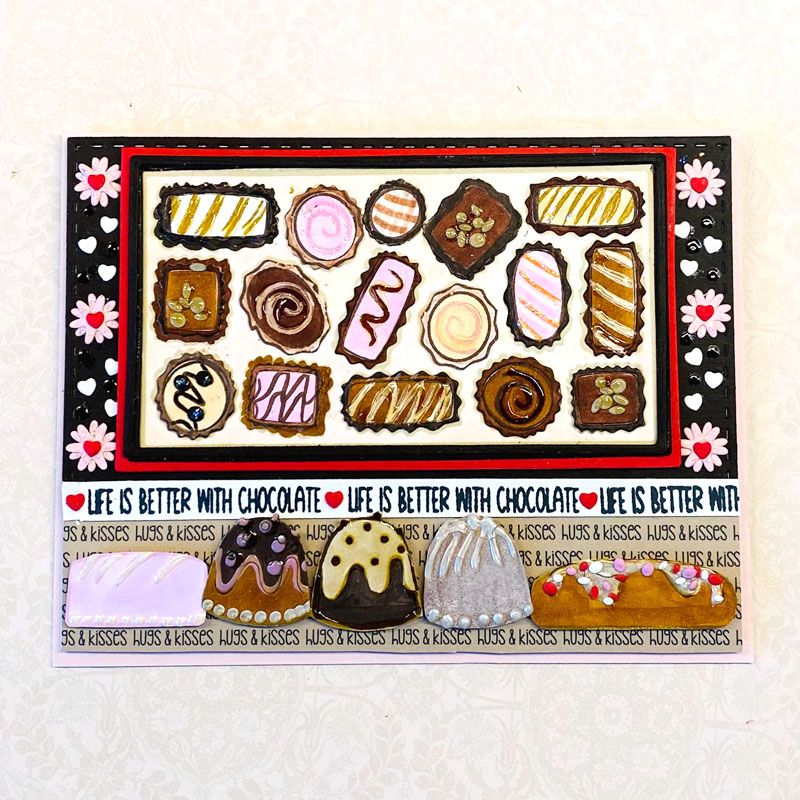 chocolates2stamp Clear Stamp Set
