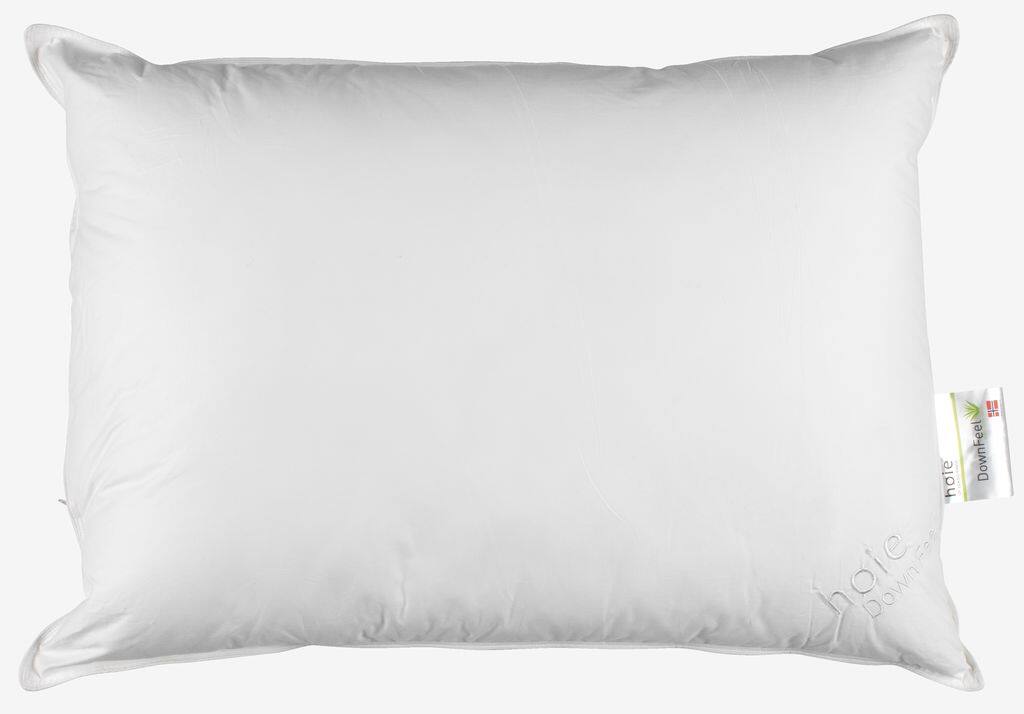 DOWNFEEL guld fiberpude 50x70 høj DOWNFEEL lav